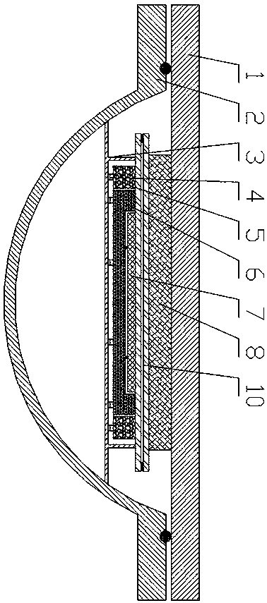 Thermal conductivity meter for vacuum glass