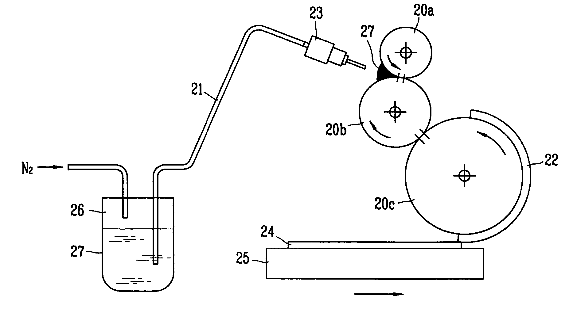 Apparatus for inspecting rubbing inferiority of alignment film of liquid crystal display device