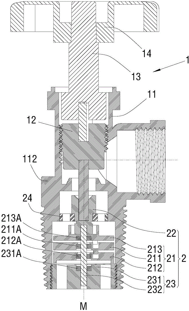 Coded lock valve structure