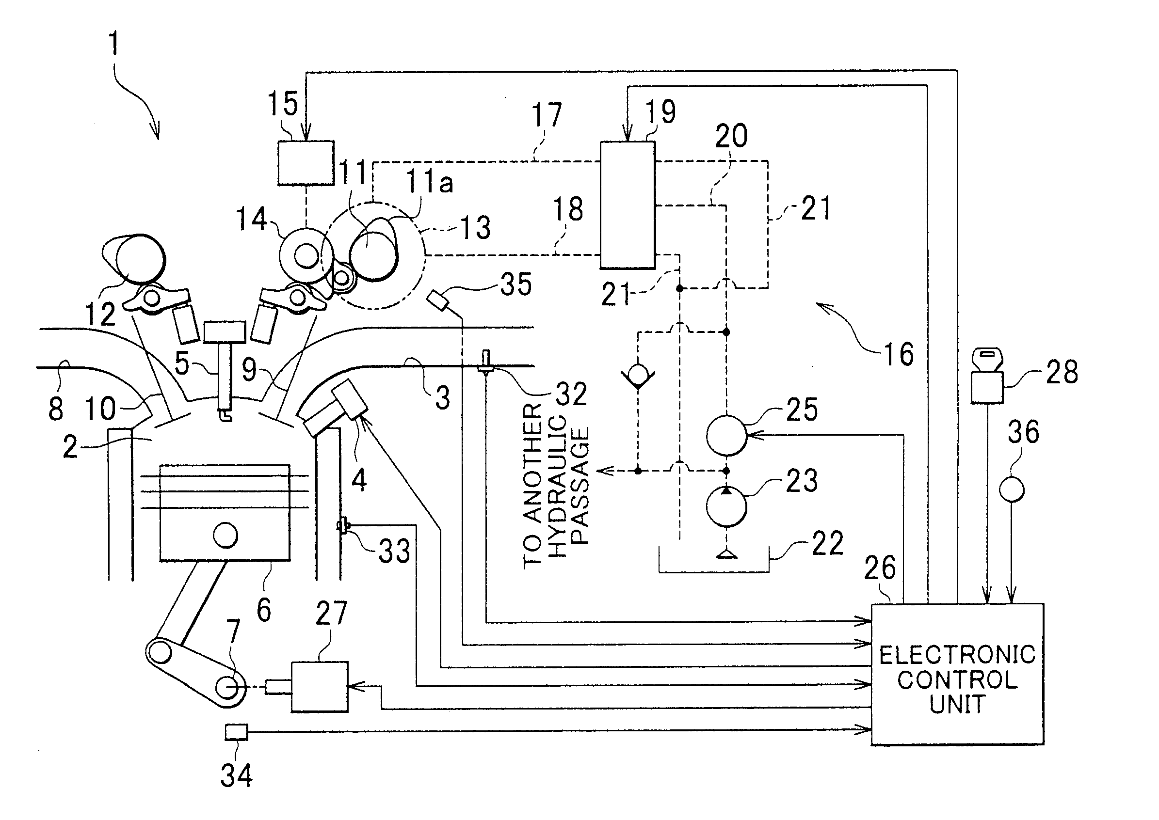 Variable valve system of internal combustion engine and control method thereof