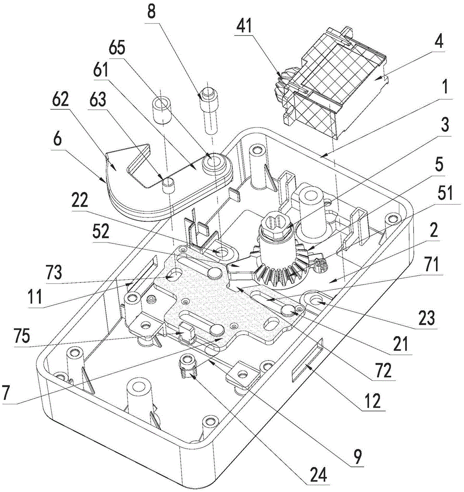 Manually controlled or electrically controlled door locking device