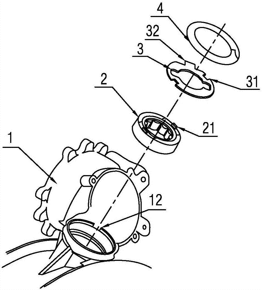 A bearing assembly method