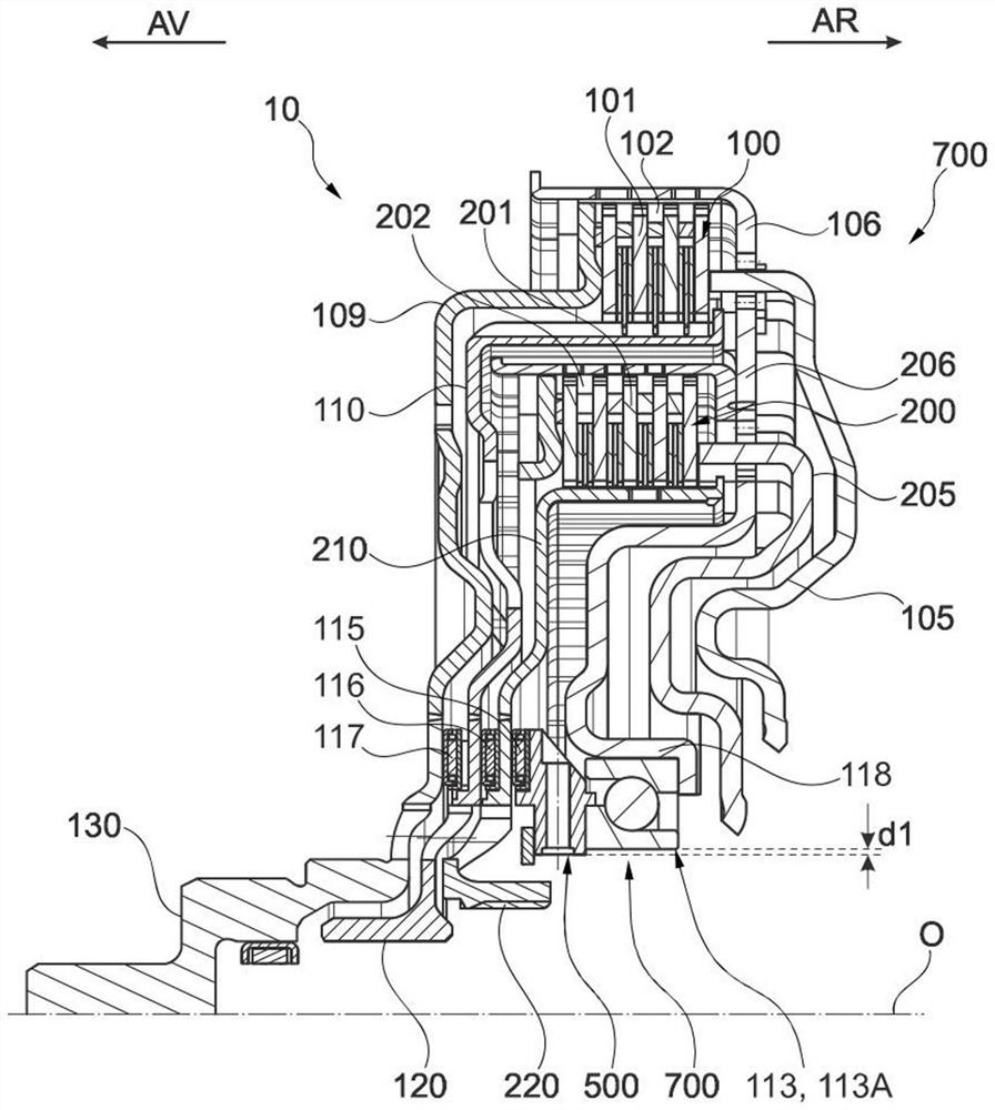 Lubricating ring and clutch module comprising such a lubricating ring