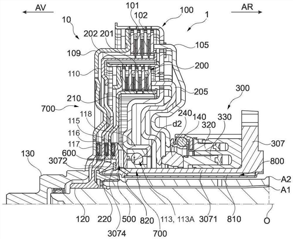 Lubricating ring and clutch module comprising such a lubricating ring