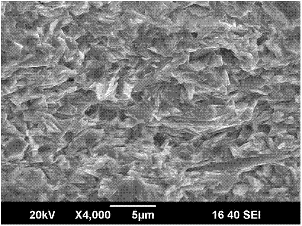 Titanium-iron-gadolinium cobaltate-bismuth ceramic material in layer structure and preparation method of titanium-iron-gadolinium cobaltate-bismuth ceramic material