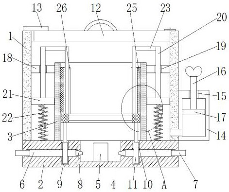 A kind of medical surgical supplies disinfection device