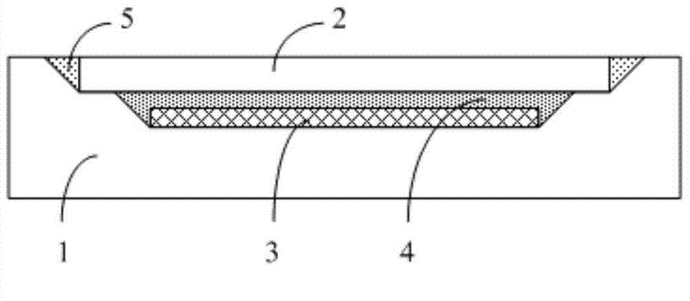 Packaging structure and method of OLED device