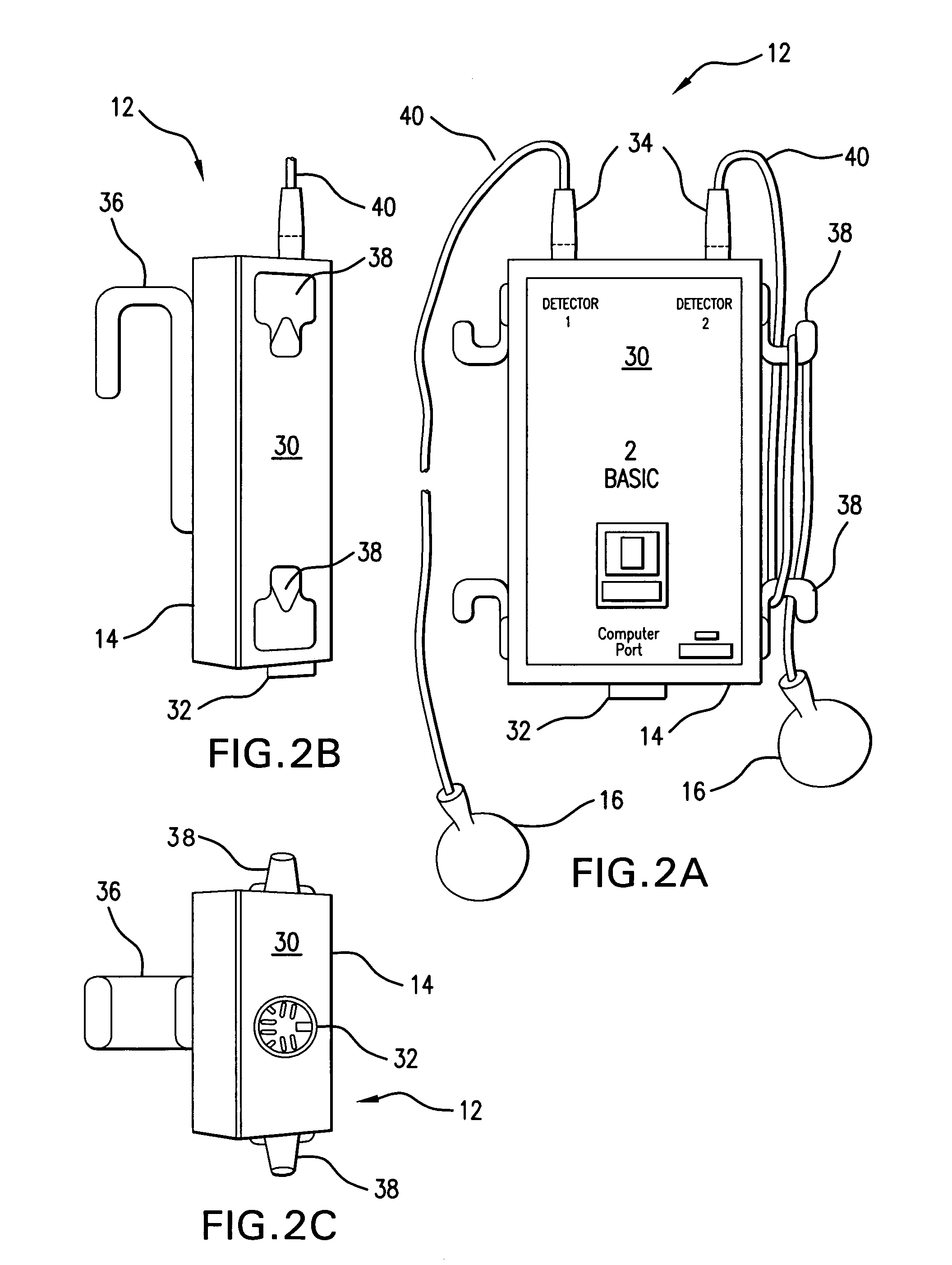 Portable solid-state remote dosimeter