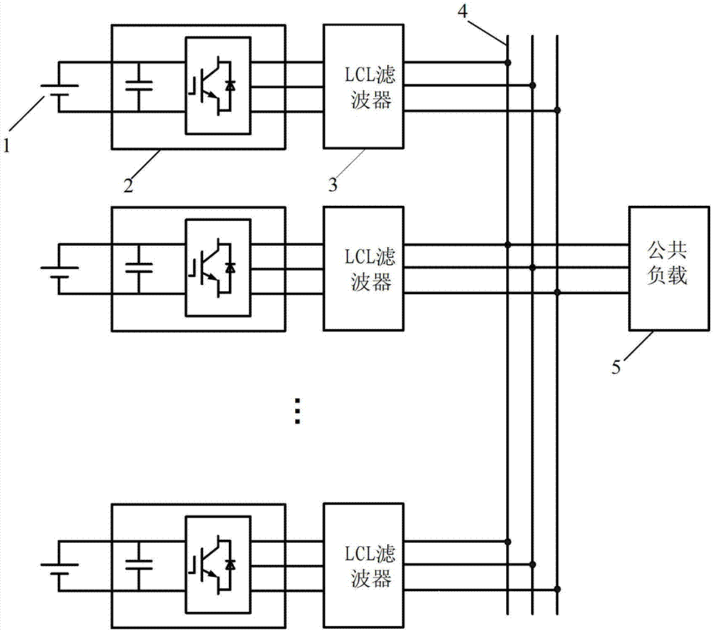 Three-phase inverter parallel-connection control method without output isolation transformer