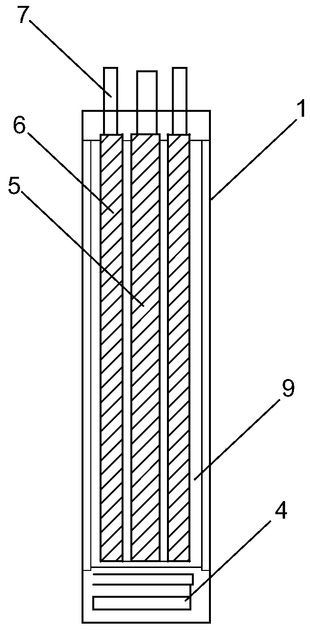 A high-temperature environment grid corrosion testing method and device thereof