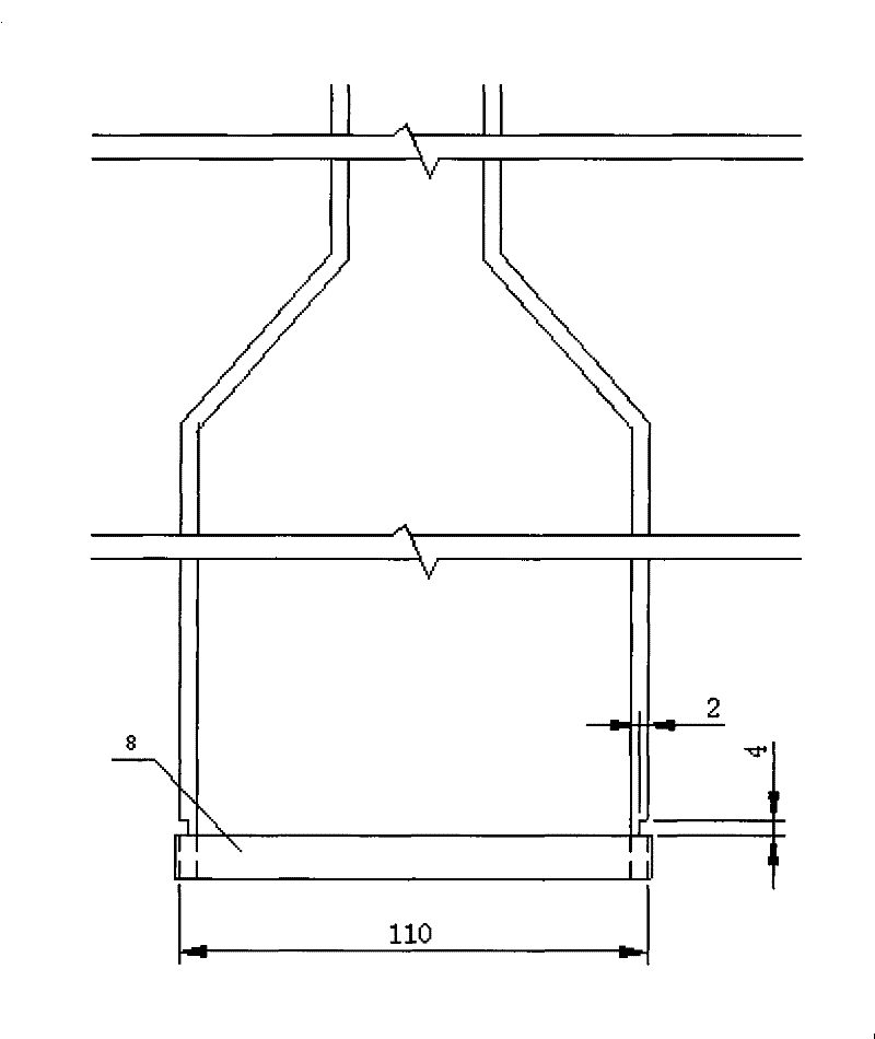 Test analysis method for lake eutrophication algae and sample collecting apparatus thereof