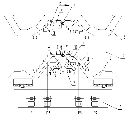 Cam knitting mechanism with electromagnetic needle selecting function of computerized flat knitting machine