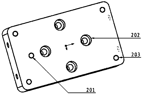 Blade profile measurement clamping device