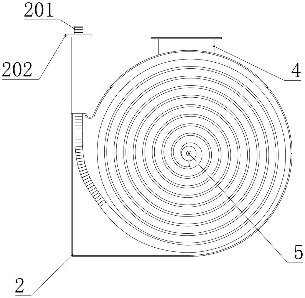 A pine cone picking device driven by the lifting principle of a coiler