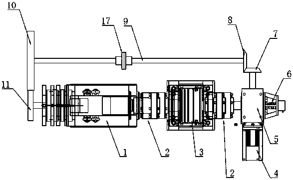 Double-machine traction device