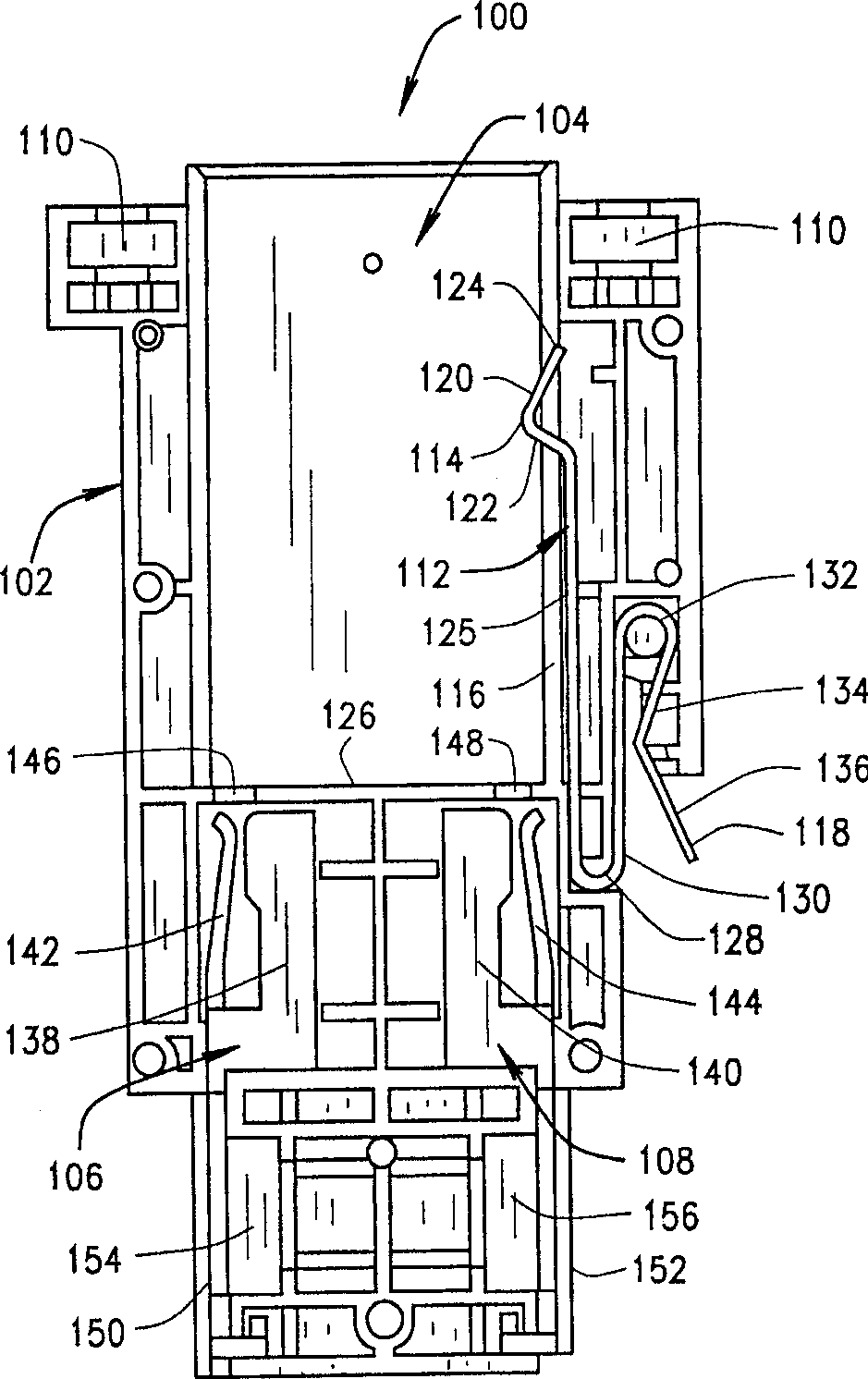 Breaking switch provided with fuse