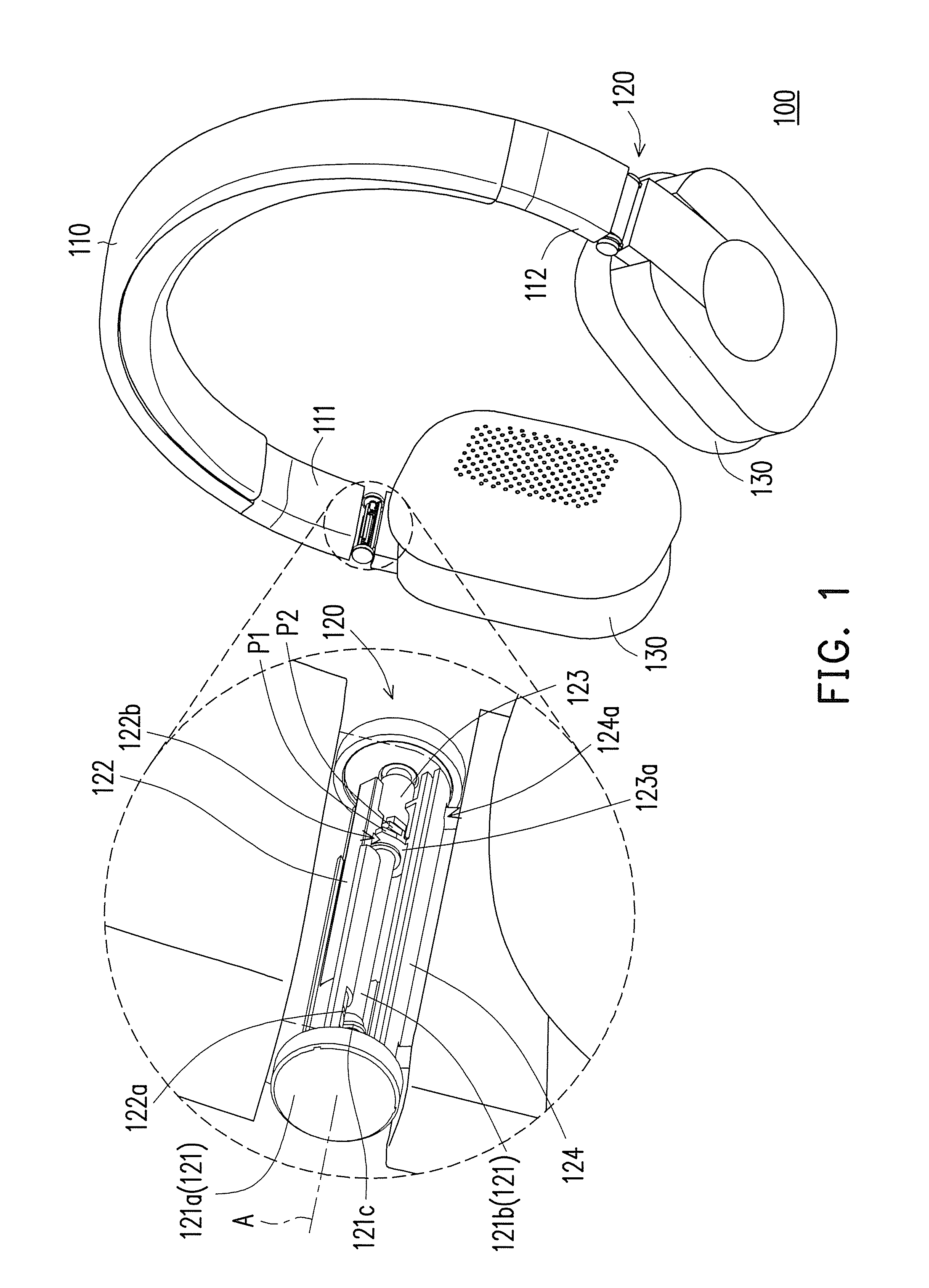 Circumaural earphone