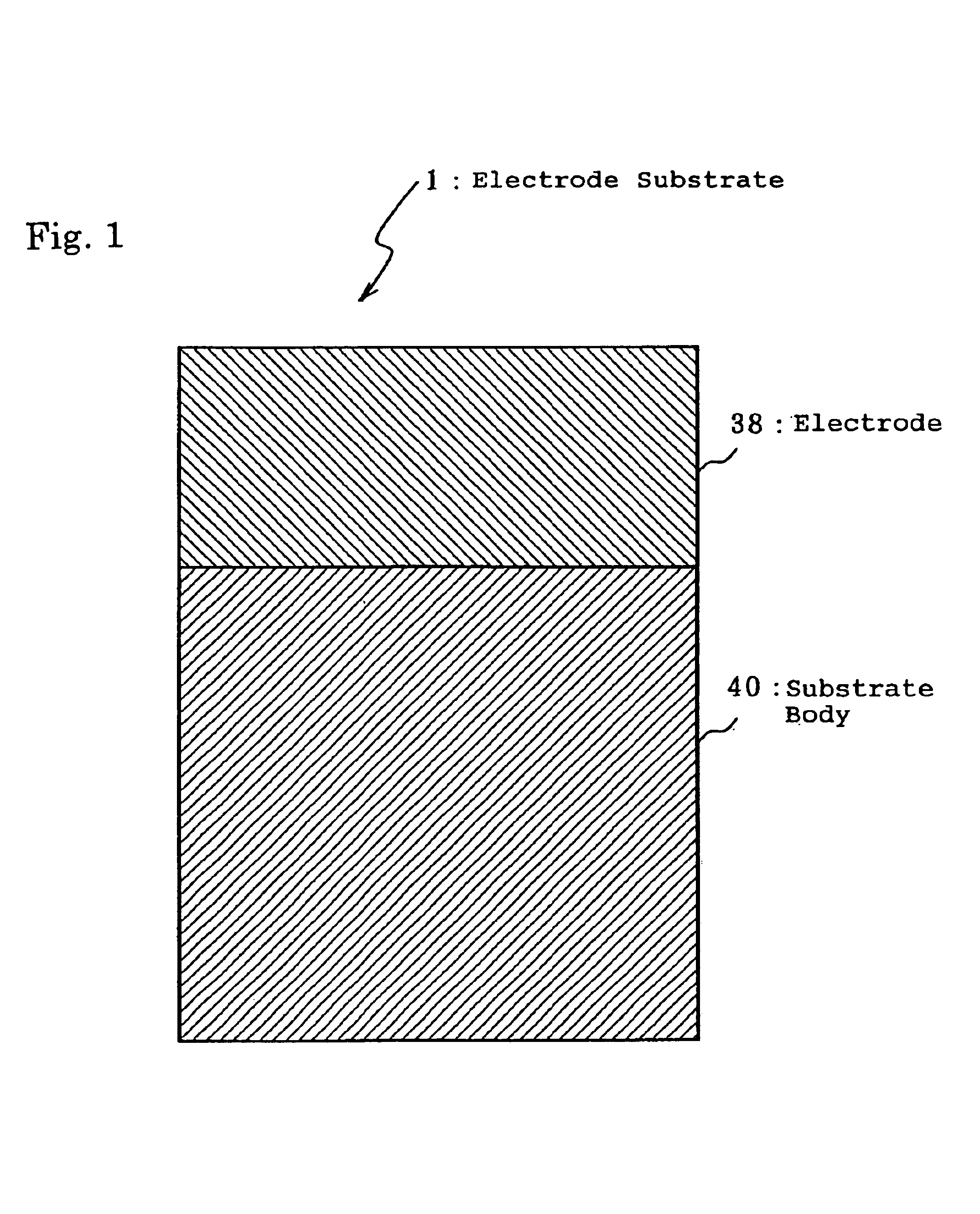 Electrode substrate and production method thereof