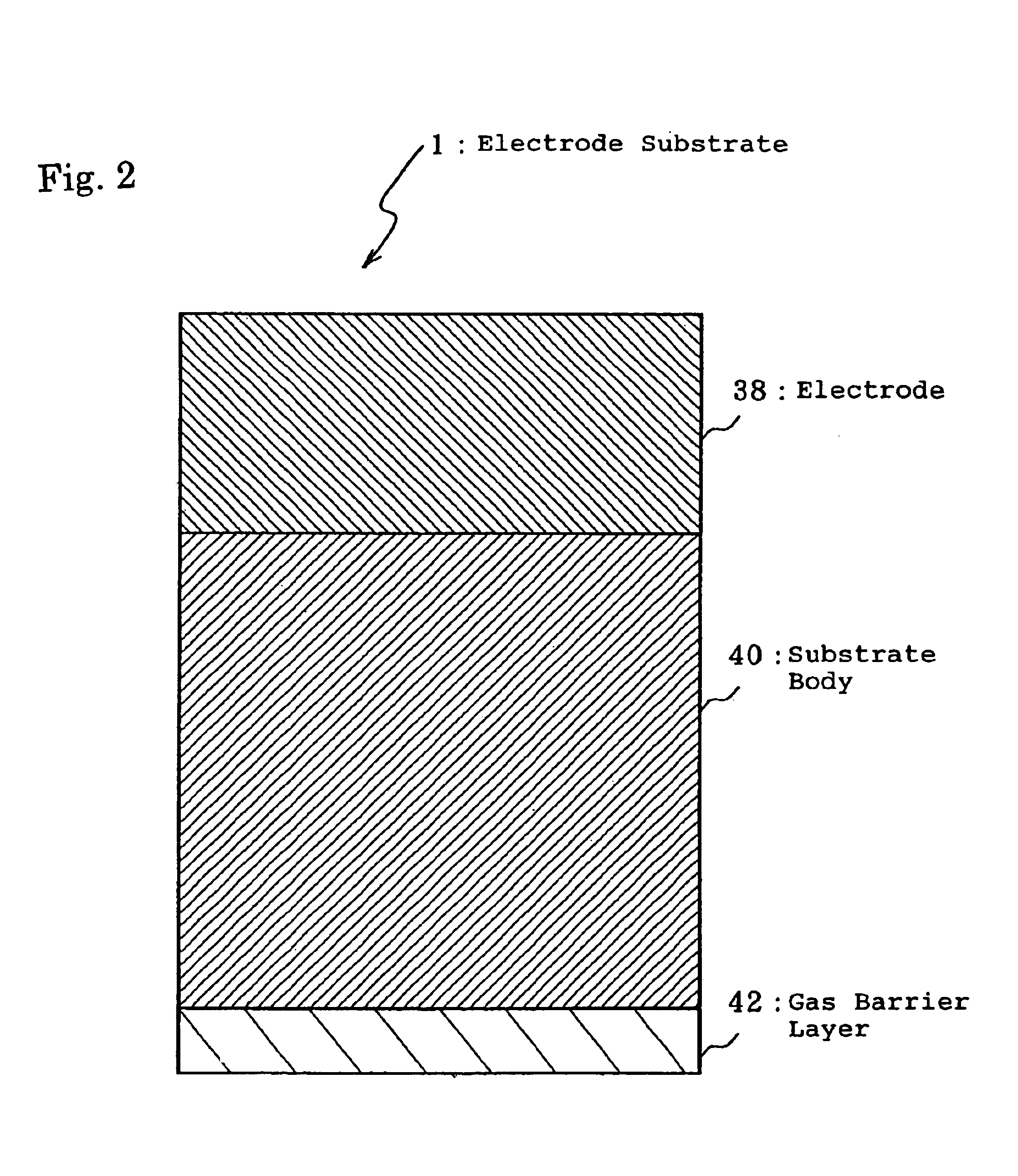 Electrode substrate and production method thereof
