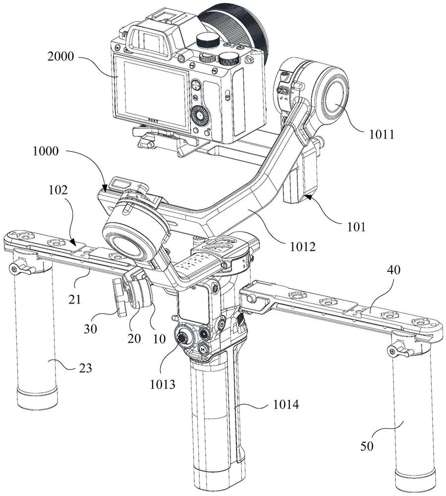 Connecting assembly and holder equipment