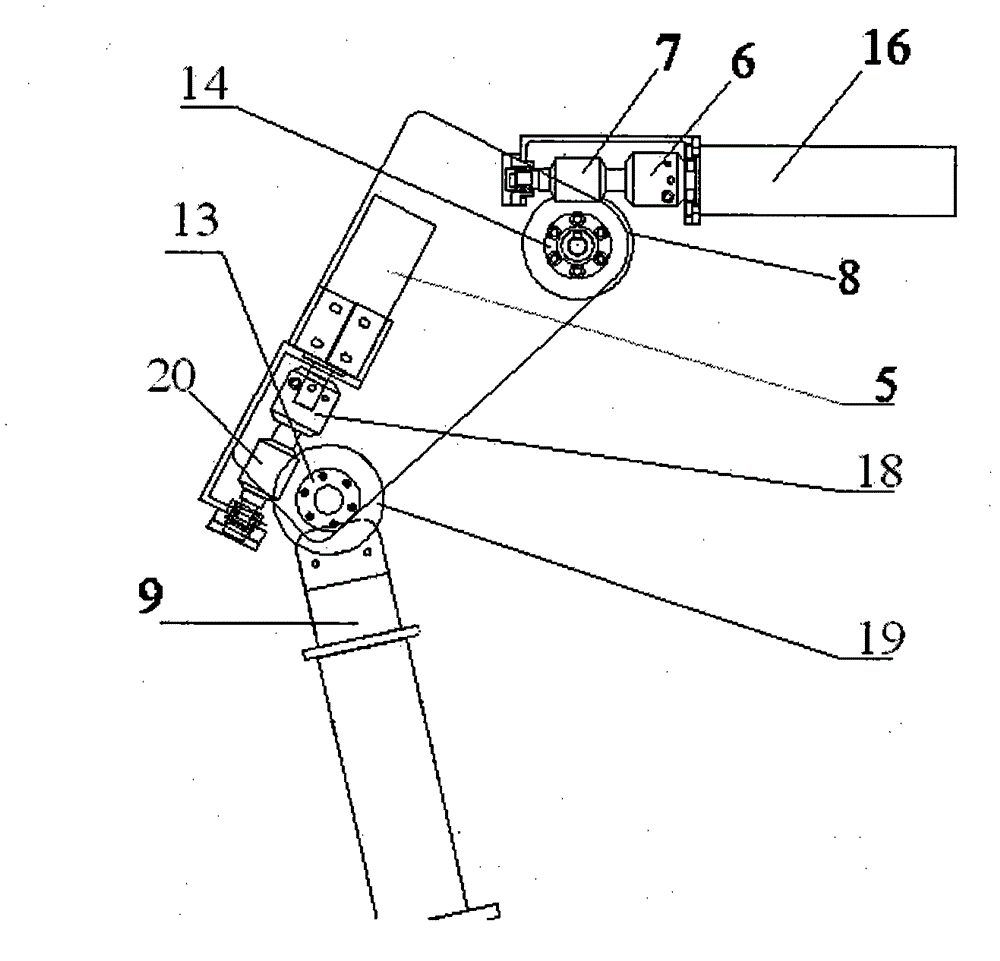 Leg joint for quadruped robot