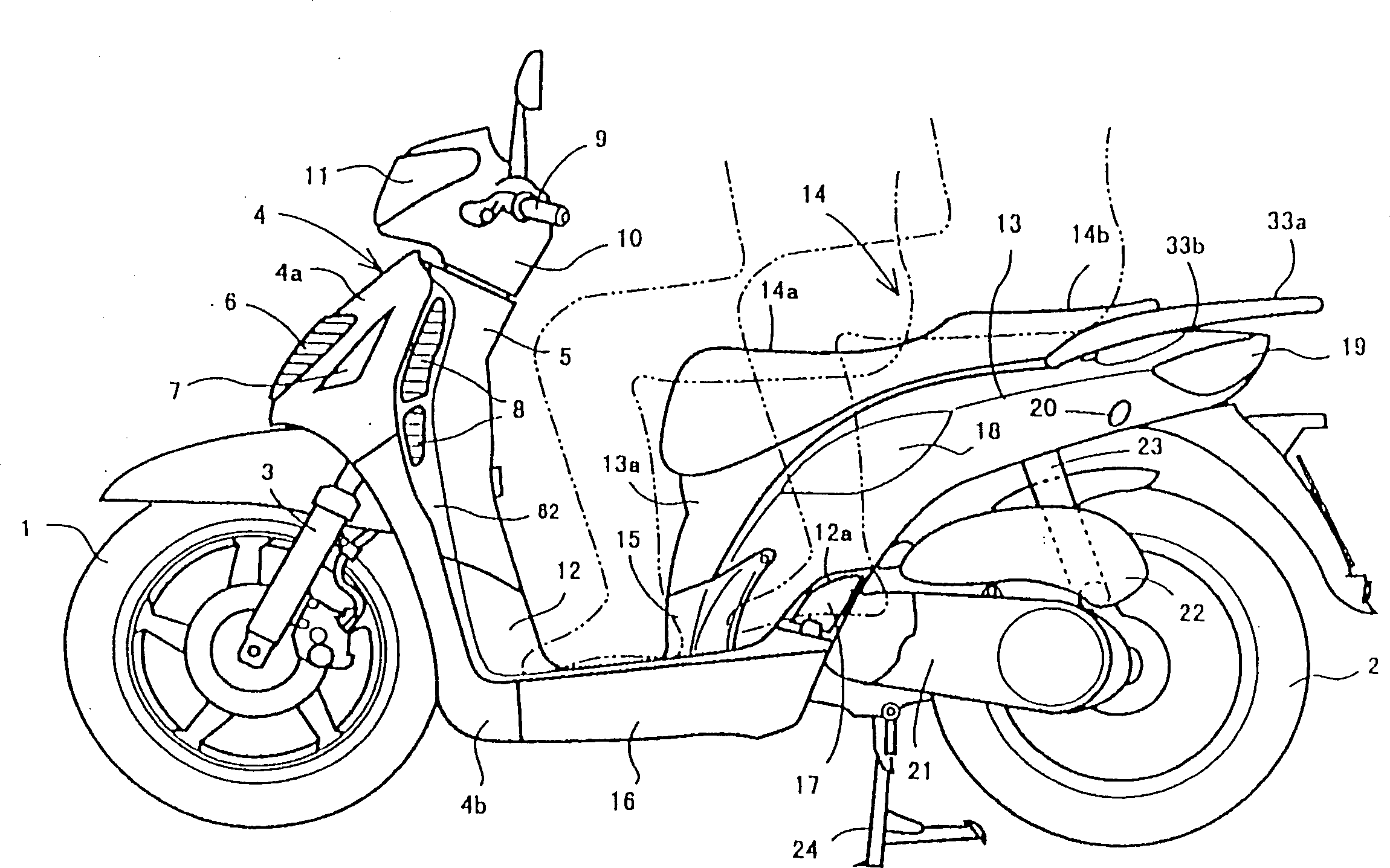 Small motorcycle