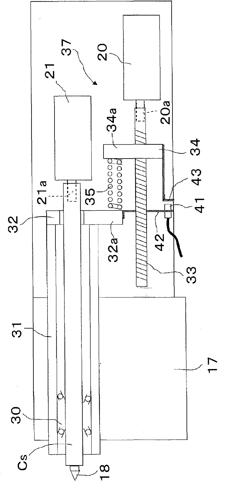 Method and device for preventing slip of work piece