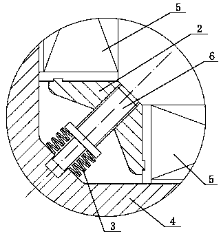 Salient pole synchronous motor rotor with integrated solid structure
