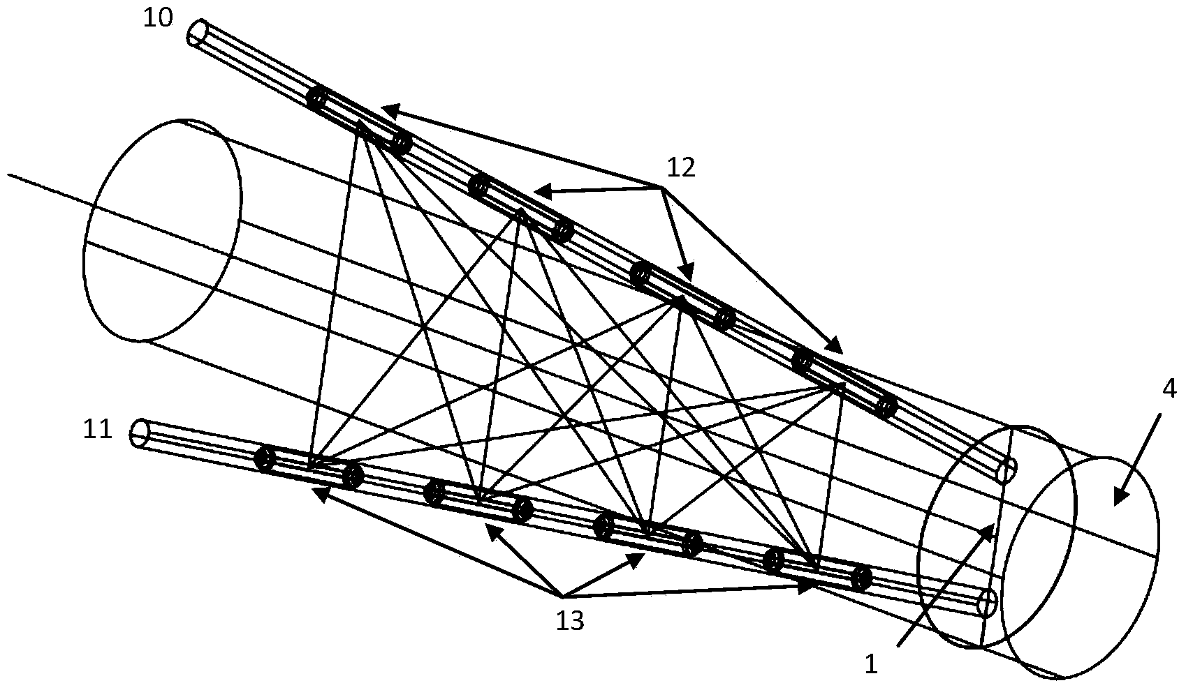 System and method for forward-direction cross-hole radar transmission imaging advanced prediction of TBM construction tunnel