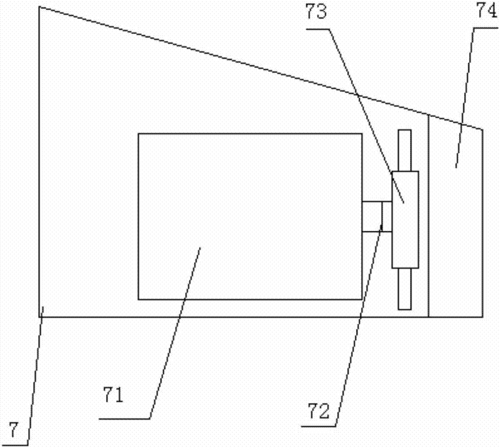 Fan assembly of tea seed processing shucking device