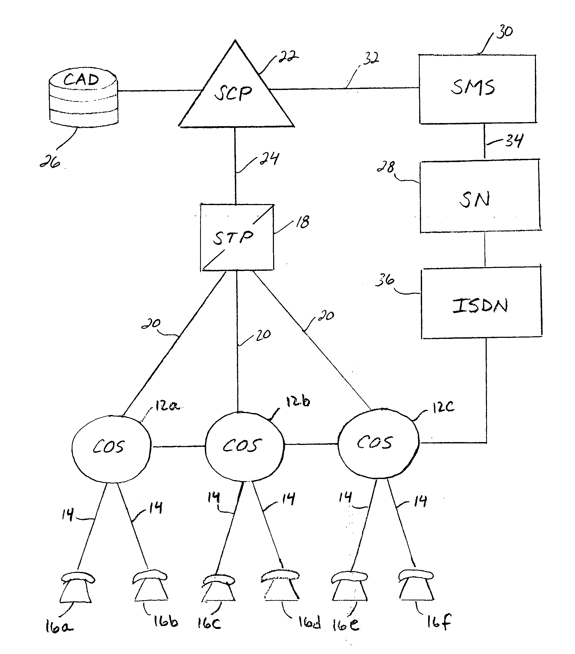 Method and system for selectable call termination attempt notification and blocking