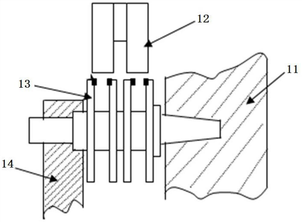 Finish machining method for assembled rear fuselage of airplane