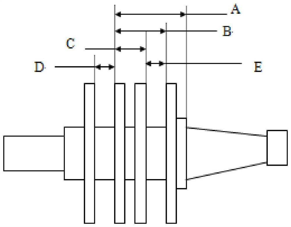 Finish machining method for assembled rear fuselage of airplane