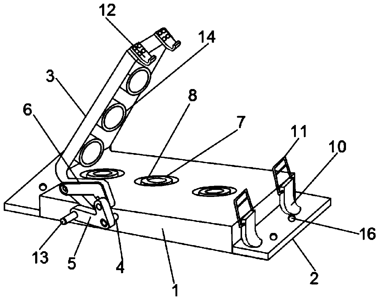 Dust-proof device for instruments