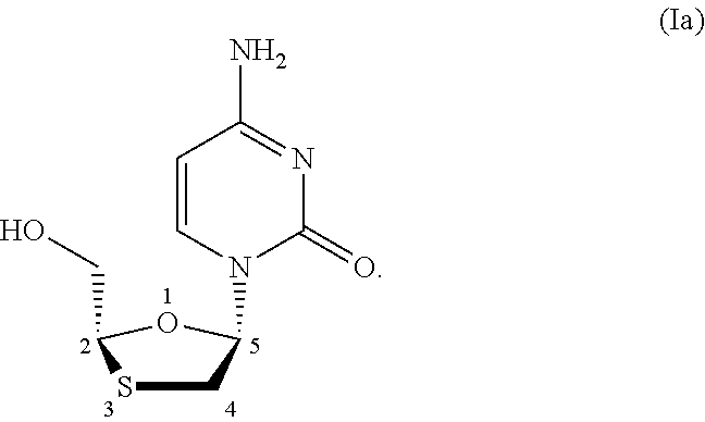 Stereoselective process for preparation of 1,3-oxathiolane nucleosides