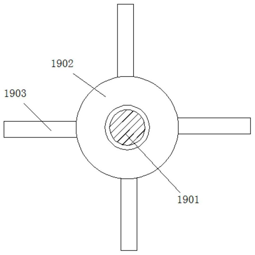 A stirring device with temporary storage function