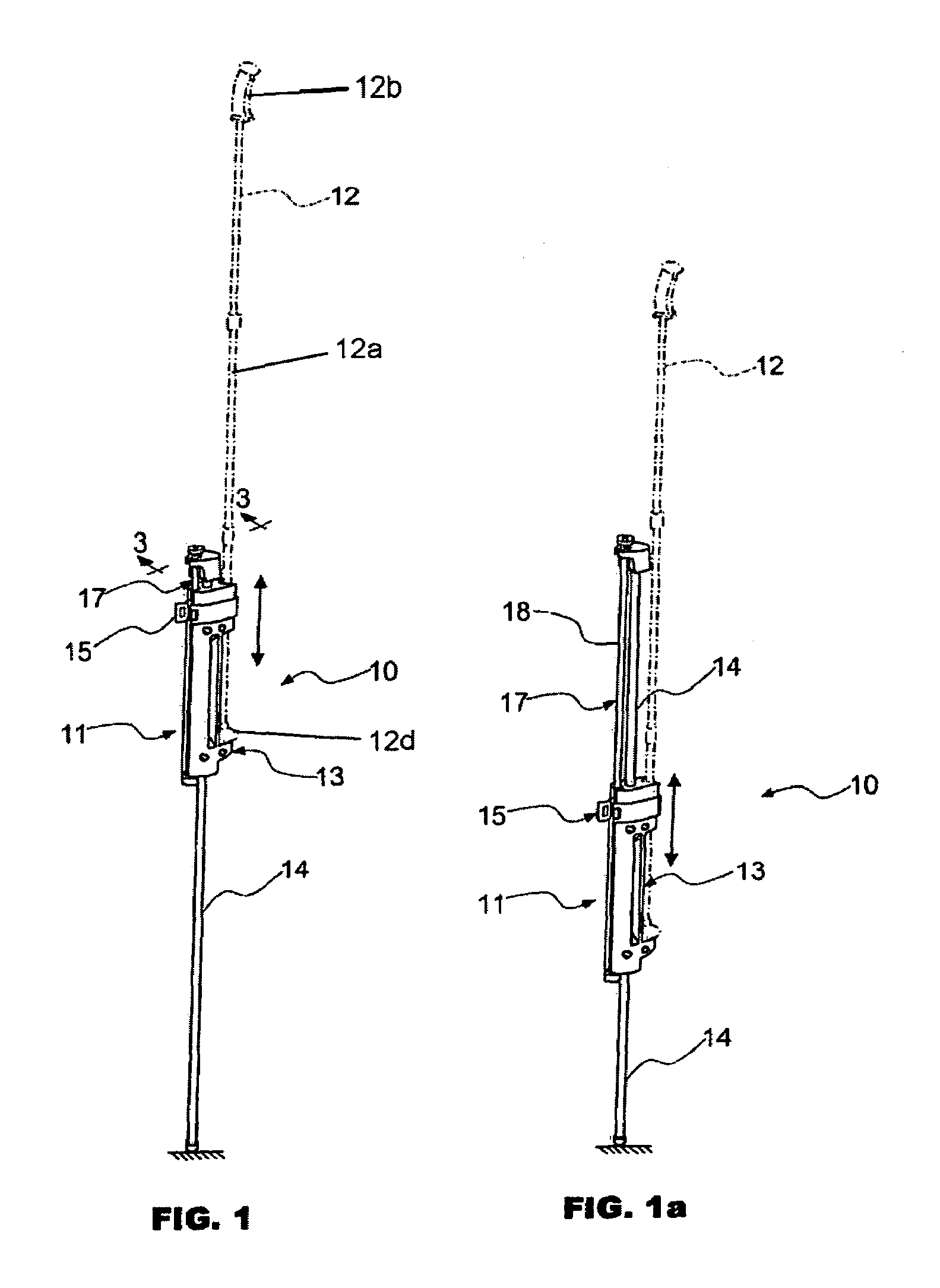 Universal adapter for exercising sticks