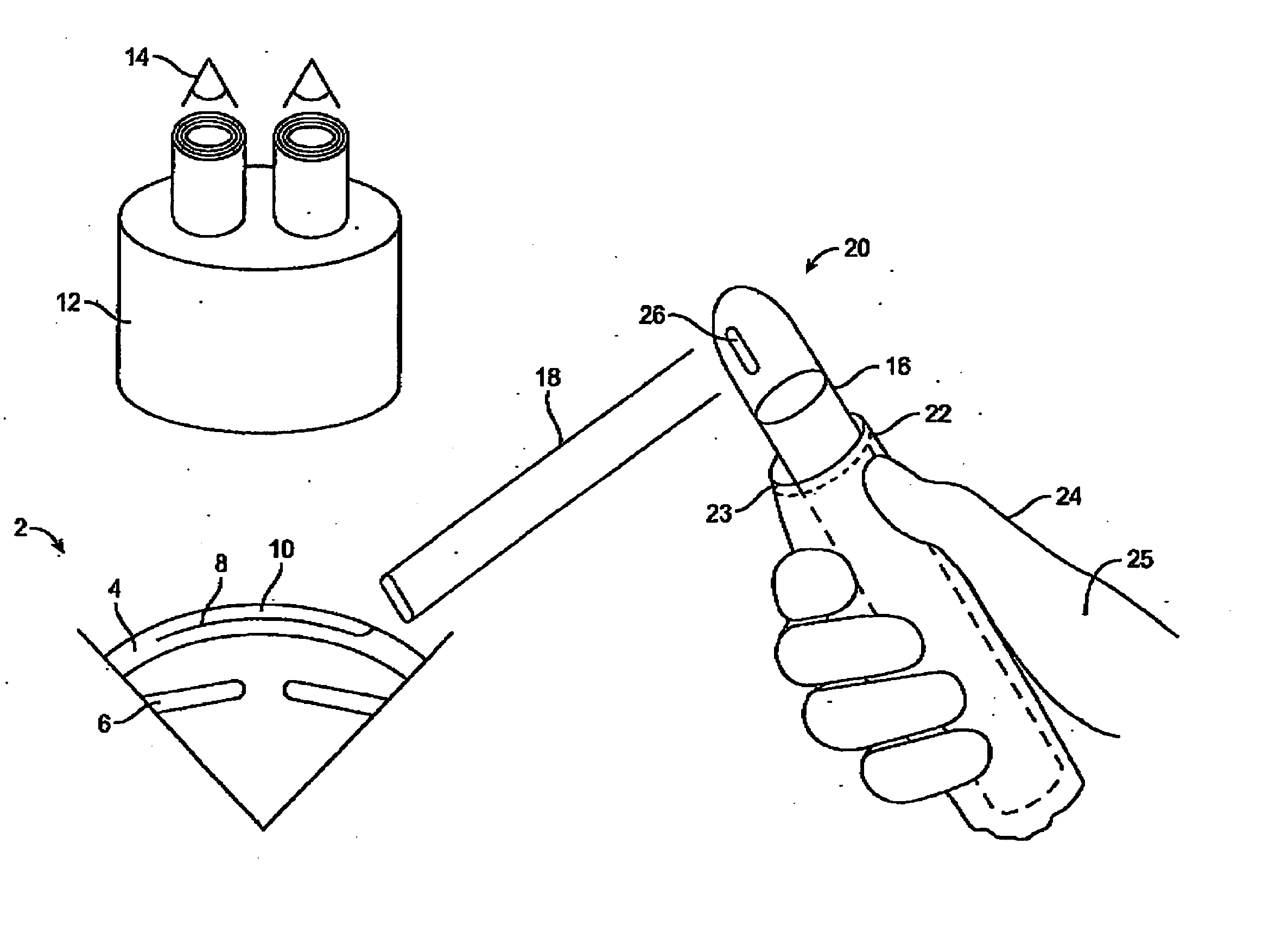 Sterile hand held slit lamp cover and method