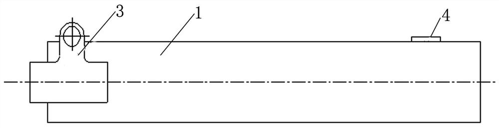 Ovality adjusting tool for flange of wind power tower drum and manufacturing and application method of ovality adjusting tool