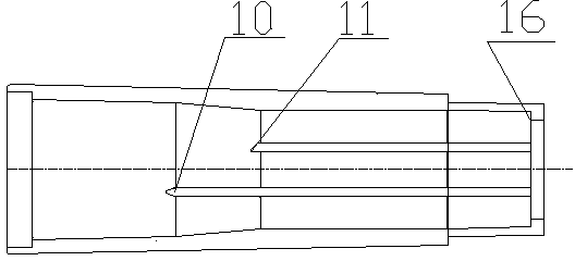 Disposable self-retracting safety blood taking needle