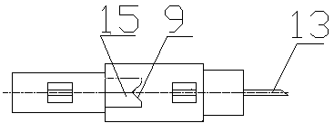 Disposable self-retracting safety blood taking needle