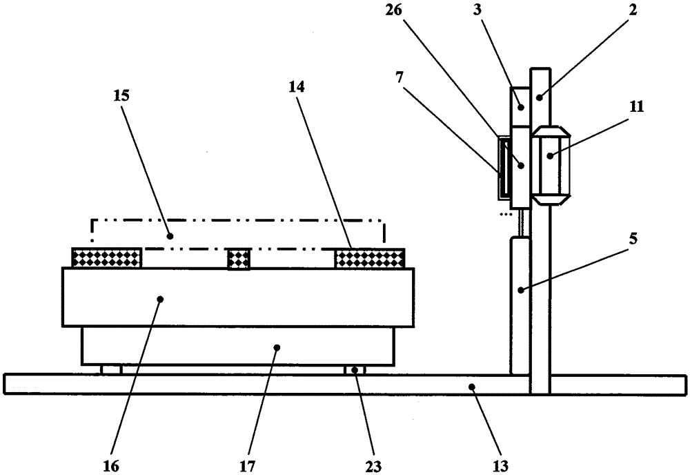 A metal band sawing machine for cutting thin slices of wind power flanges