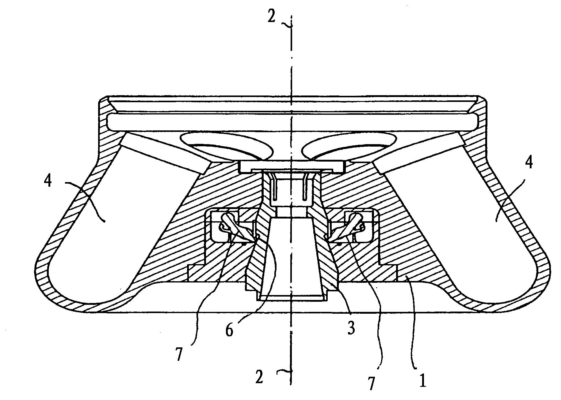 Rotor bearing for a laboratory centrifuge