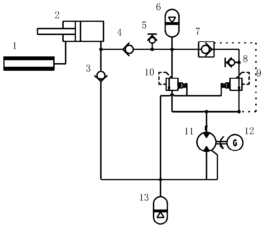 Hydraulic system for generating power with ocean temperature difference energy