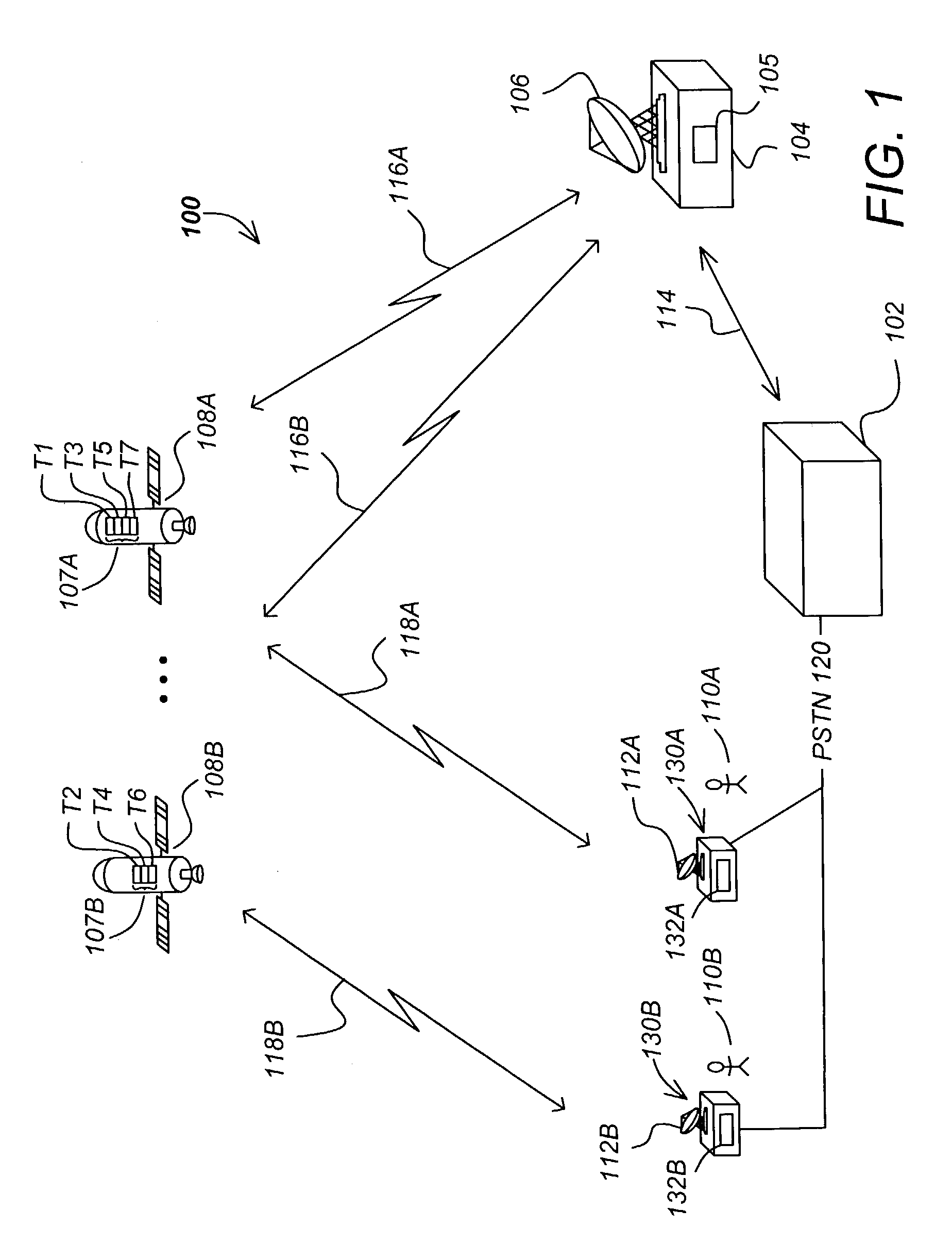 Method and apparatus for reducing interference between terrestrially-based and space-based broadcast systems
