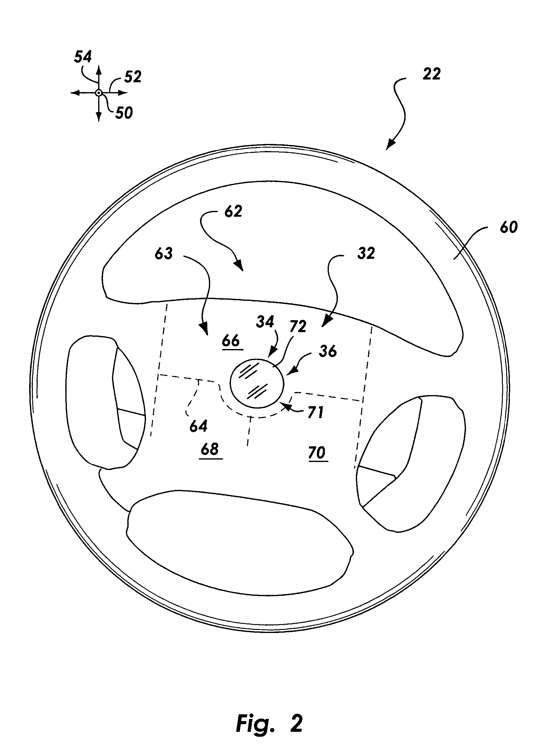 Airbag cover emblem attachment apparatus and method