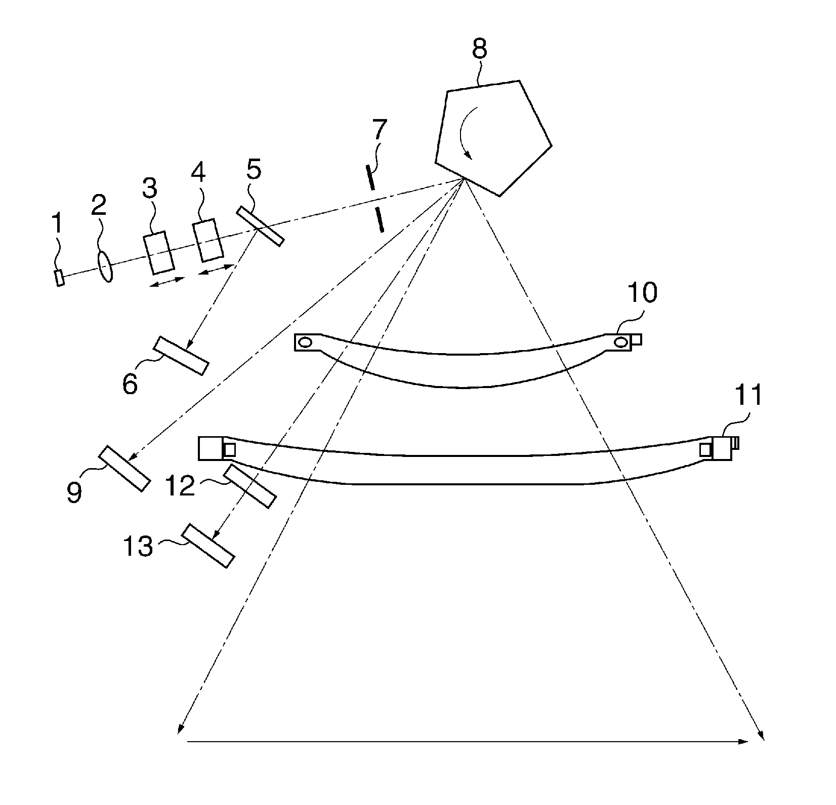 Optical scanning apparatus and color image forming apparatus therewith