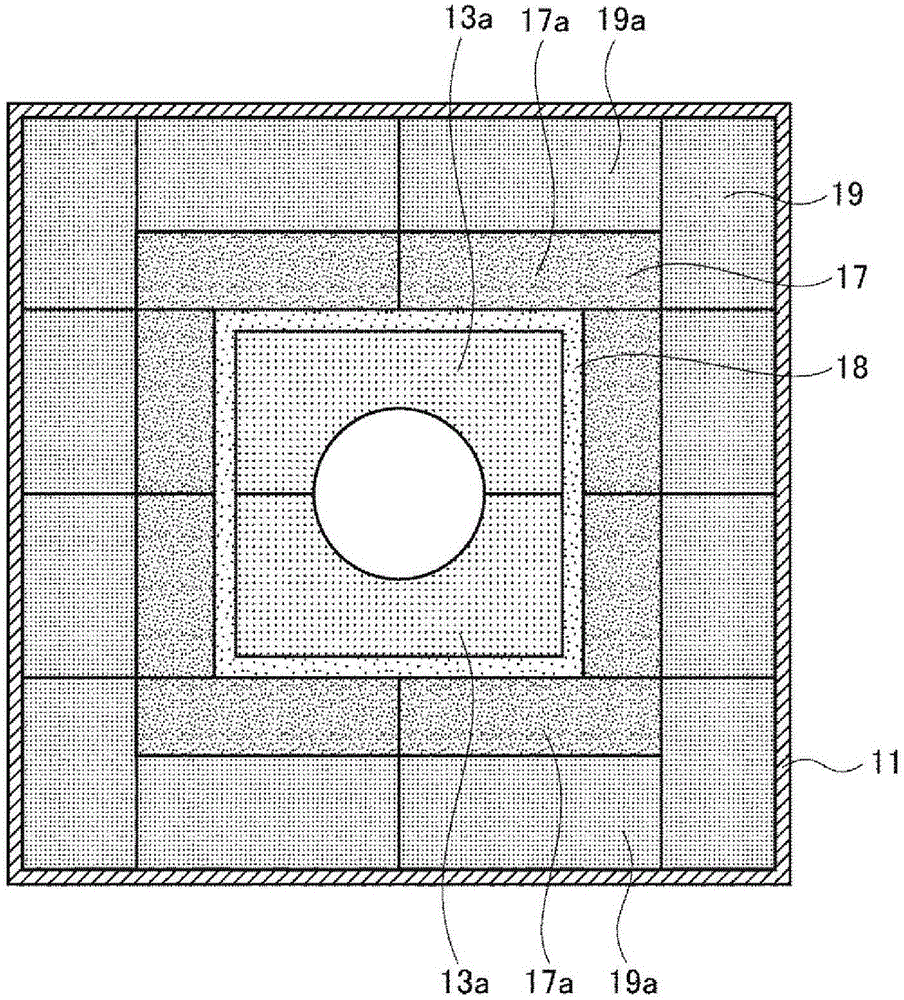 Molten glass conduit structure, and device and method using conduit structure