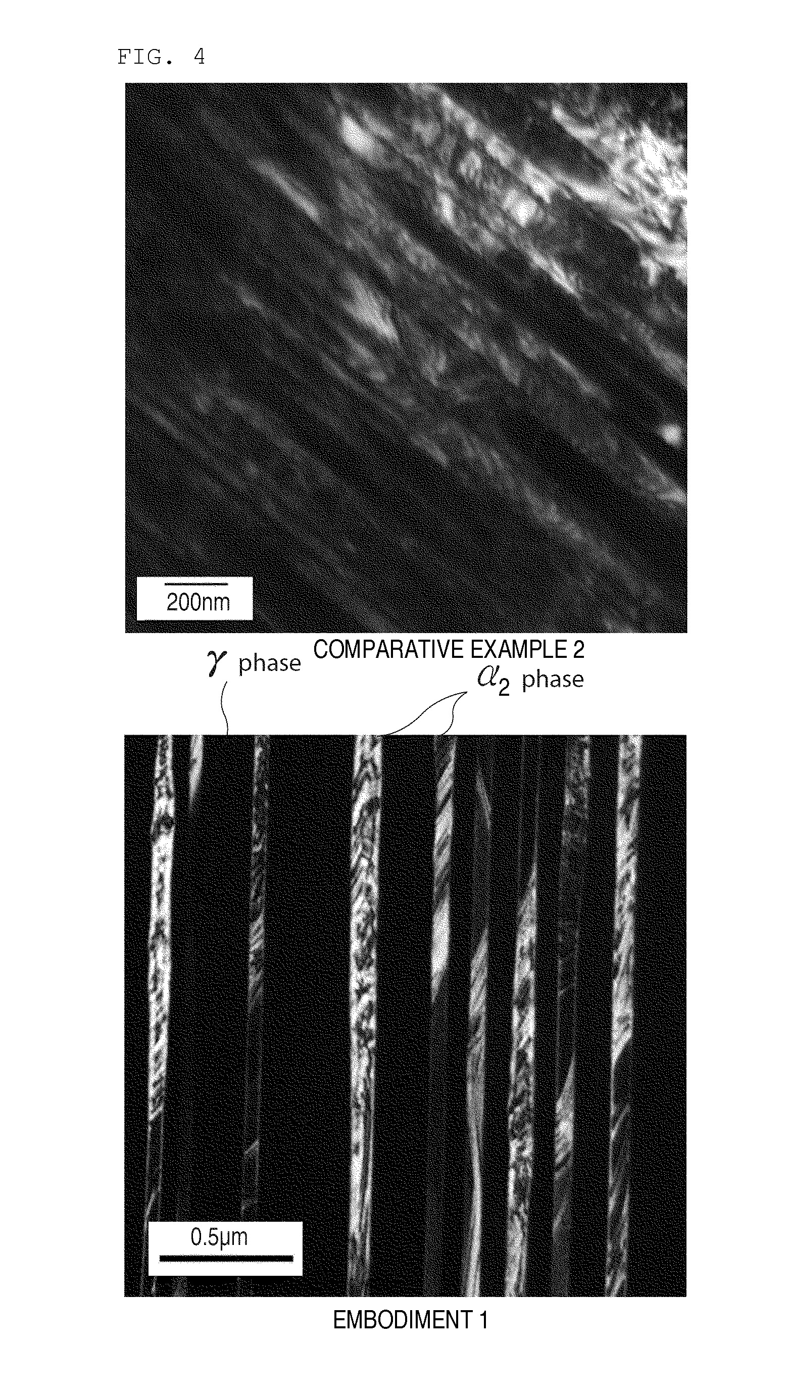 Ti-Al-BASED ALLOY INGOT HAVING DUCTILITY AT ROOM TEMPERATURE