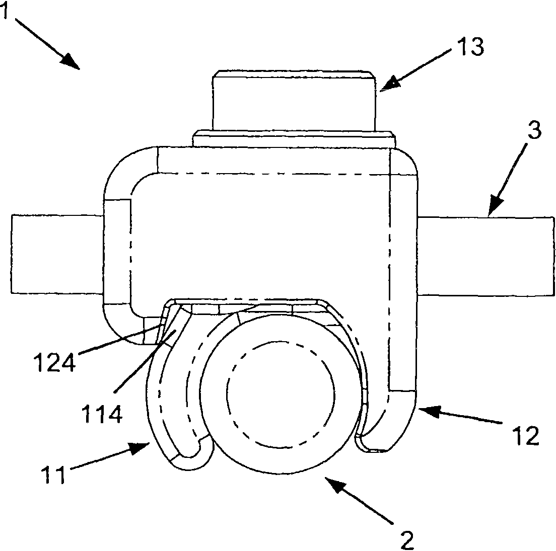 Transverse spinal linking device and system